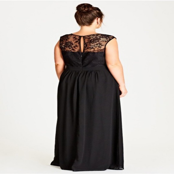 Beaded Lace Maxi Dress - Picture 2 of 6